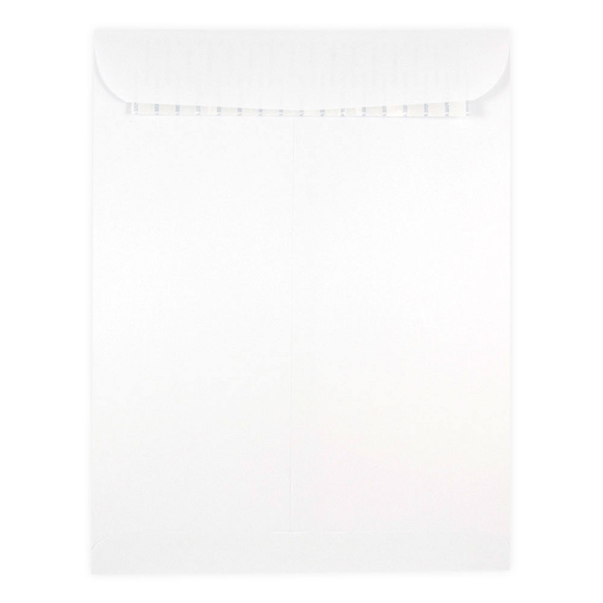 JAM Paper 9" x 12" White Open End Catalog Commercial Envelopes